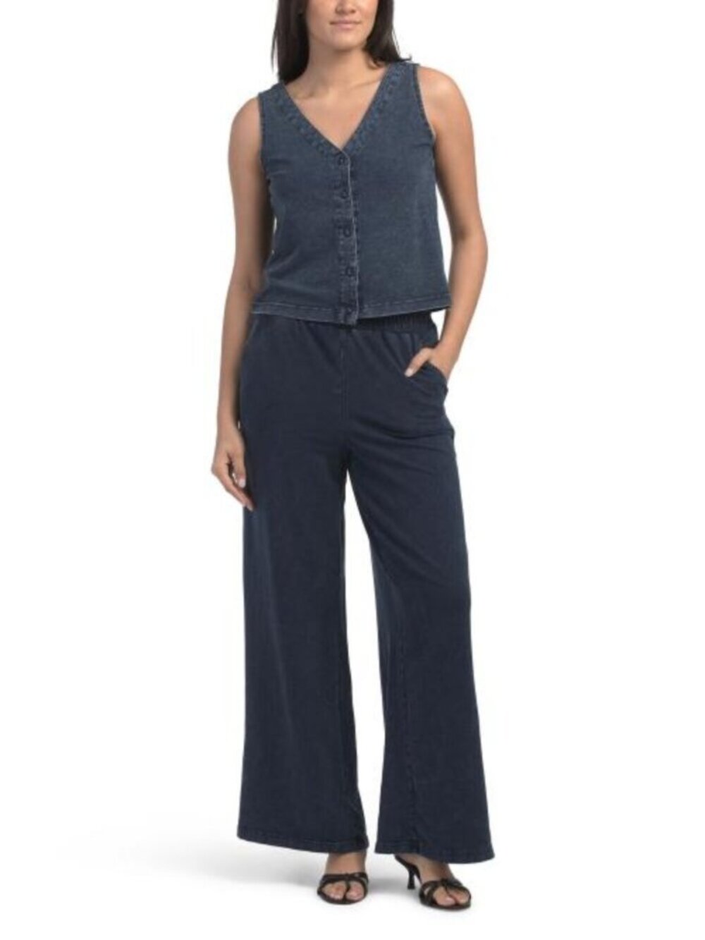 JANE & DELANCEY Light Loopback Denim French Terry And Pants ♥️